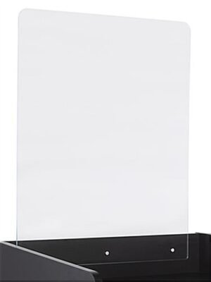 Acrylic Sneeze Shield for LCKDPHS-Series Podiums - Clear