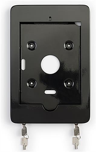 Adjustable iPad Pro 10.5” Floor Stand, Locking w/ Exposed Home Button - Black - Image 7