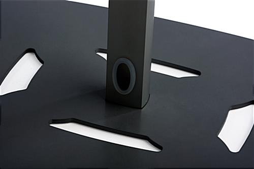 Adjustable Microsoft Surface Floor Stand, Locking Enclosure - Black - Image 6