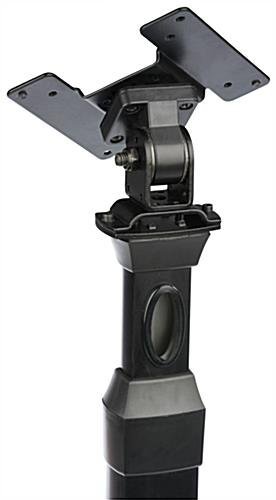 Adjustable Microsoft Surface Floor Stand, Locking Enclosure - Black - Image 7