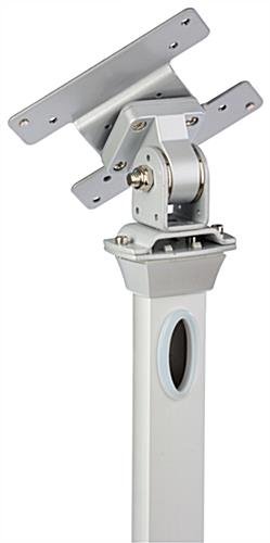 Adjustable Microsoft Surface Floor Stand, Locking Enclosure - Silver - Image 8