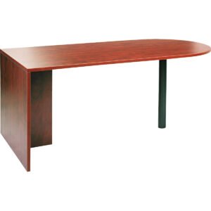 Alera Valencia Series D Top Desk, 71"W x 35-1/2"D x 29-5/8"H, Medium Cherry