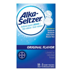 Alka-Seltzer Effervescent Tablets, Original, 116 ct