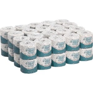 Angel Soft Professional Series Bath Tissue, Big Roll, 2-Ply, 4" x 4", 450 Sheets, 40 ct