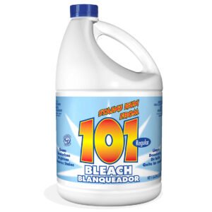 Austin's 101 Bleach, Regular Strength, 1 Gallon, 6 ct