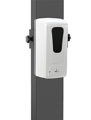 Automatic Sanitizer Dispenser for Navigator Series Stands, Lockable - Black