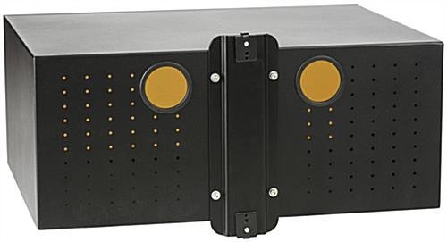 AV Cabinet, Fits LPGP TV Stand Series, Vented, Locking - Black - Image 3