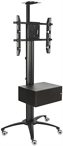 AV Cabinet, Fits LPGP TV Stand Series, Vented, Locking - Black - Image 4