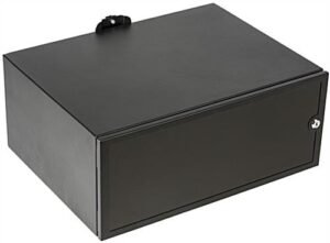 AV Cabinet, Fits LPGP TV Stand Series, Vented, Locking - Black