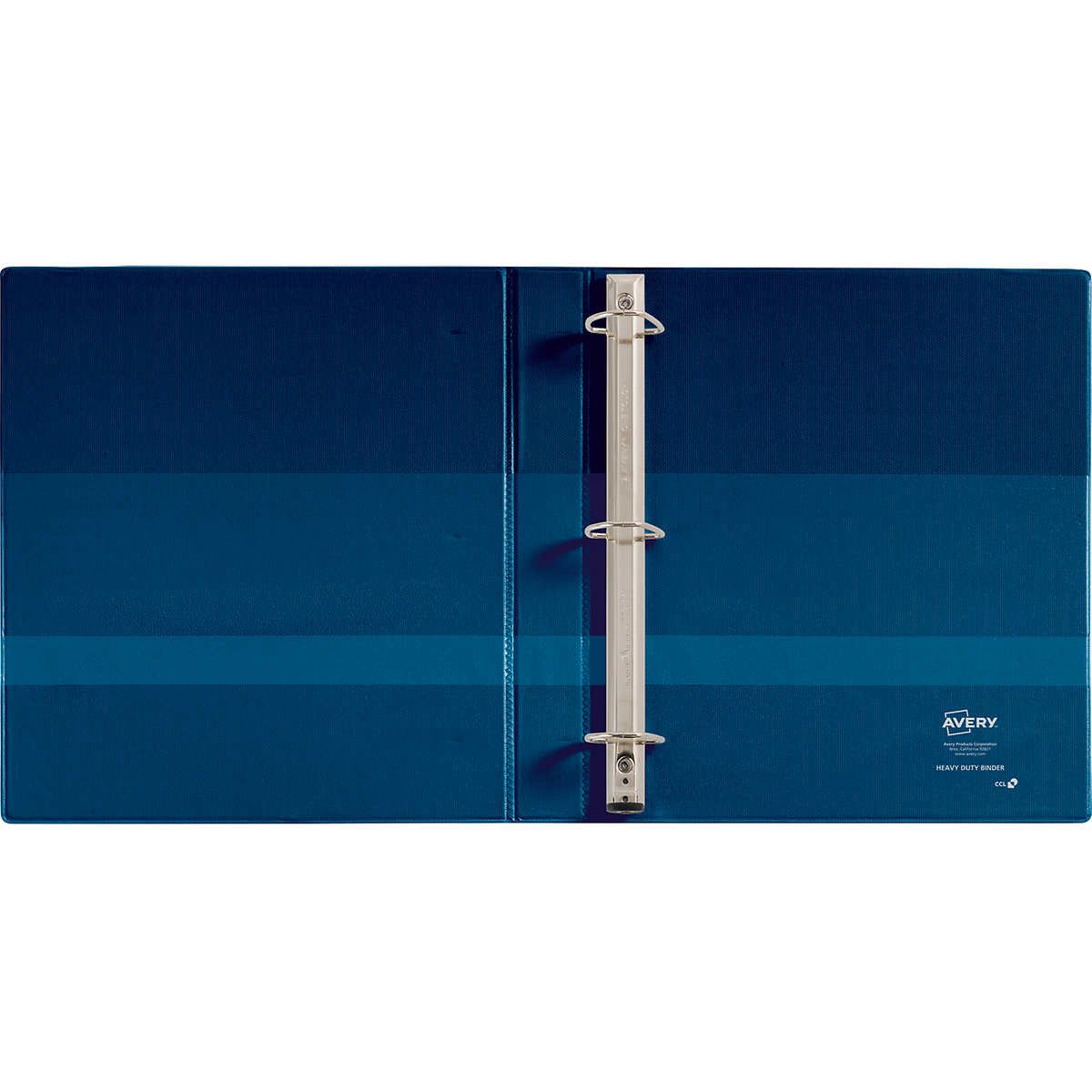 Avery Heavy-Duty View Binder, 1" One-Touch Rings, 275 Sheet Capacity, DuraHinge, Navy Blue, 4 ct - Image 3
