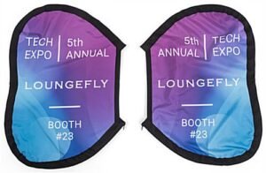 Backpack Walking Butterfly Banner Flag for BACKPACBKTD