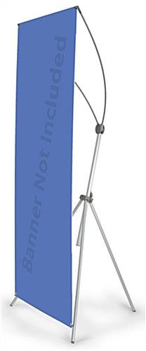 Banner Stand for 58 x 98-Inch Graphics - Silver