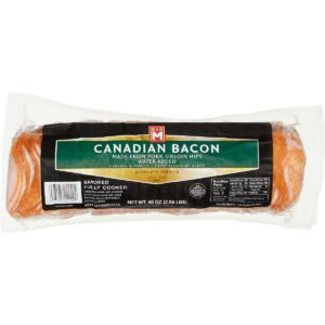 Bar M Smoked Canadian Bacon, Sliced, 40 oz