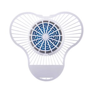 Boardwalk Urinal Screen with Non-Para Cleaner Block, Green Apple, 12 ct