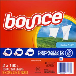 Bounce Dryer Sheets, Outdoor Fresh, 160 Sheets, 2 ct