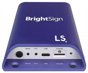 BrightSign Entry Level HD Media Player for Digital Signs w/ CMS – Android and Windows