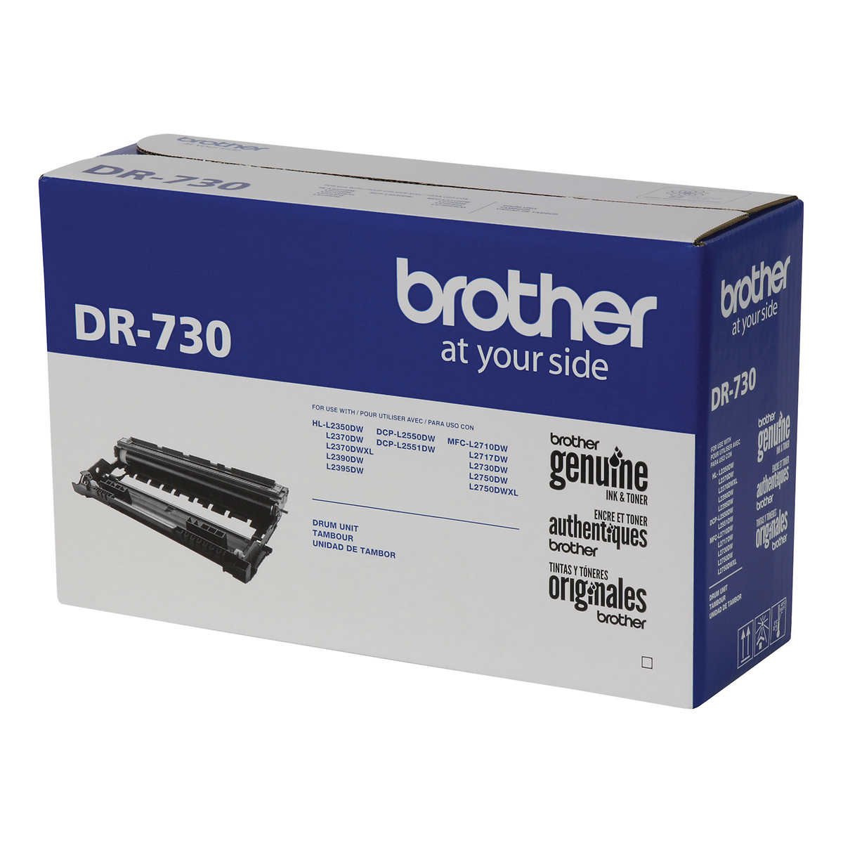 Brother DR730 Drum Unit, Black - Image 2