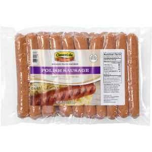 Cloverdale Polish Sausage, 5 lbs