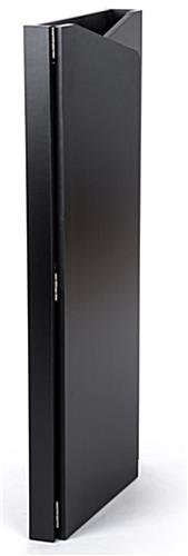 Collapsible Lectern with Knockdown Design, 1 Shelf, 46.125" Tall - Black - Image 5