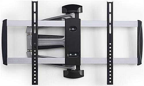 Curved & Flat TV Wall Mount w/ Articulating Arm, For Screens 37”-70”, Tilting - Black - Image 2