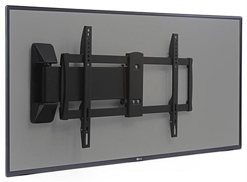 Curved TV Wall Mount with Articulating Arm, Fits Monitors 37 - 70", Tilting - Black - Image 2