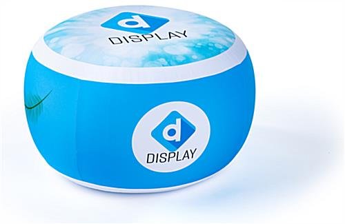 Custom Inflatable Ottoman Branded Cover for FDIFOT04CP - Image 2
