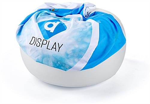 Custom Inflatable Ottoman Branded Cover for FDIFOT04CP