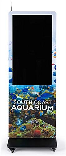 Custom Printed Front Face Sign for SBXS/DGFS Series 43" Kiosks - Image 3