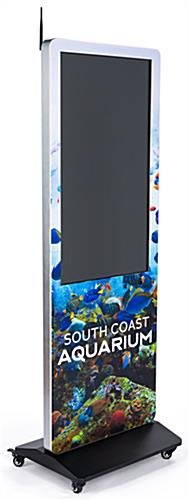 Custom Printed Front Face Sign for SBXS/DGFS Series 43" Kiosks