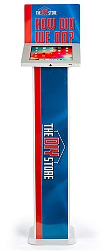 Custom Printed Graphics for IPELIT12 Tablet Stands, UV Printing - Full Color - Image 2