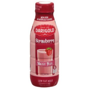 Darigold Low Fat Strawberry Milk, 14 fl oz, 12 ct