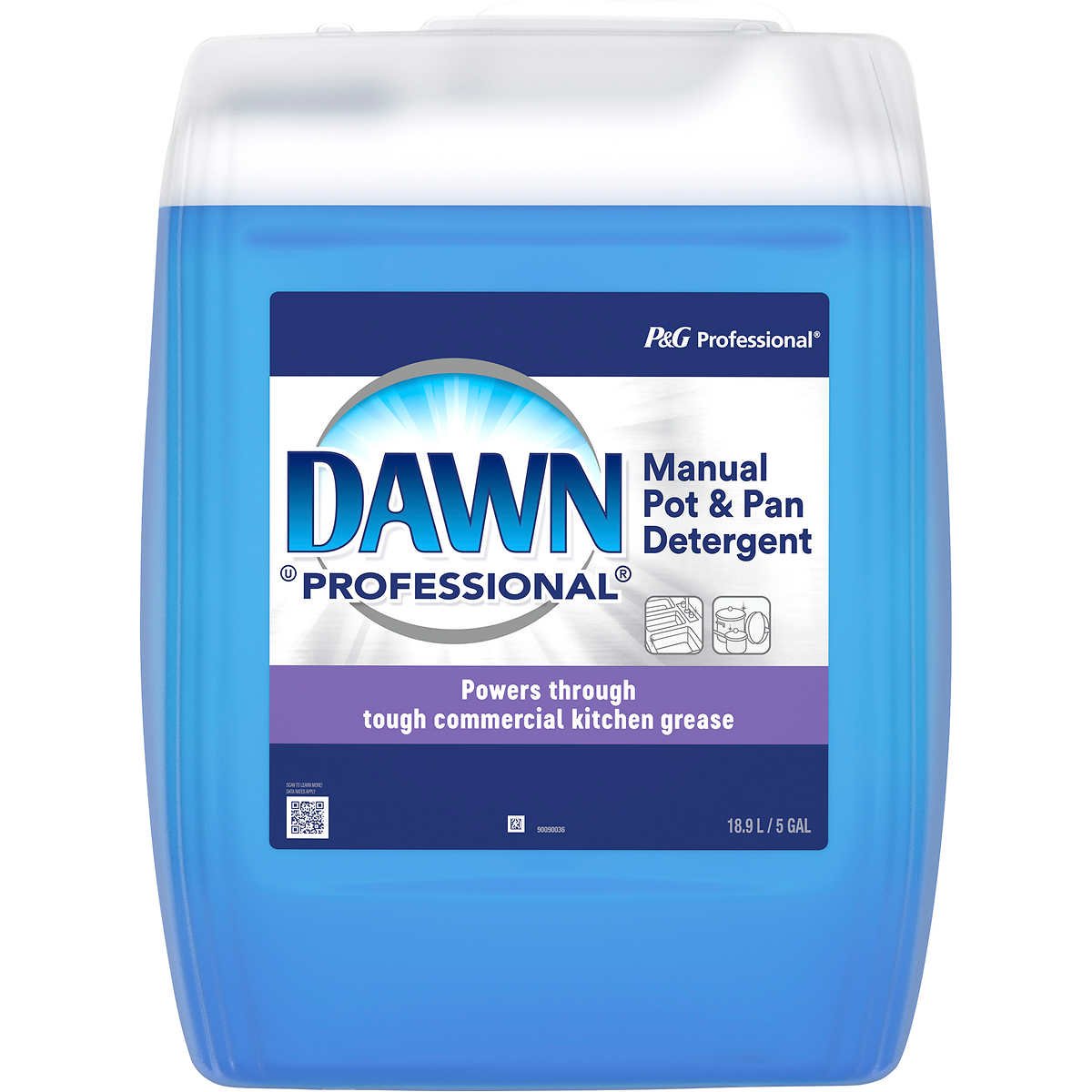 Dawn Professional Manual Pot and Pan Liquid Dish Detergent, 5 Gallons