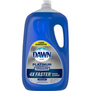 Dawn Ultra Platinum Advanced Power Liquid Dish Soap, Fresh Scent, 90 fl oz