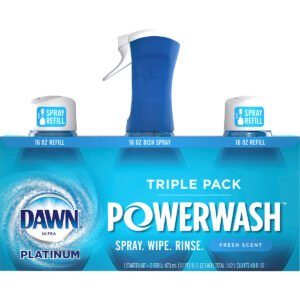 Dawn Ultra Platinum Powerwash Dish Spray, Fresh Scent, 16 fl oz, 3 ct