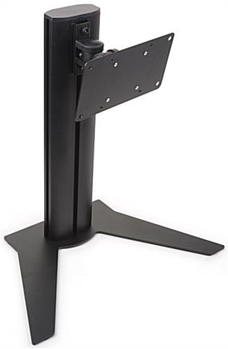 Desktop Monitor Stand for 10"-32” Screens, Adjustable Height - Black - Image 2