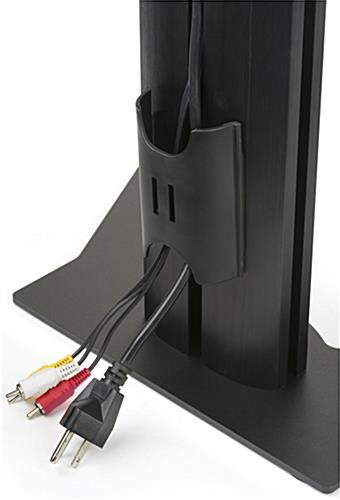 Desktop Monitor Stand for 10"-32” Screens, Adjustable Height - Black - Image 6
