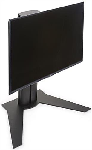 Desktop Monitor Stand for 10"-32” Screens, Adjustable Height - Black