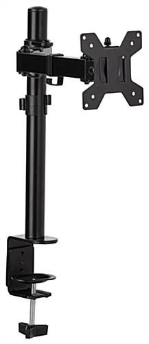 Desktop Monitor Stand with Articulating Arm, Fits Monitors 15" to 27" - Black - Image 2