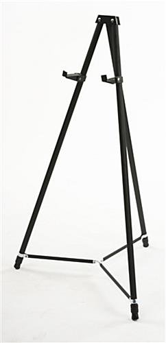 Display Easel for Floor or Counter, 34 to 64" Adjustable Height, Portable - Black - Image 6