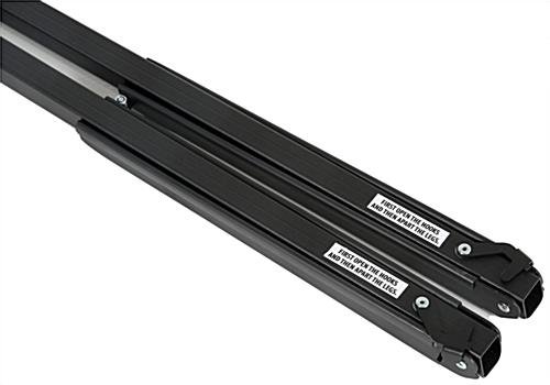 Display Easel for Floor with Bifold Design, 5 Height Settings - Black Or Gray - Image 5