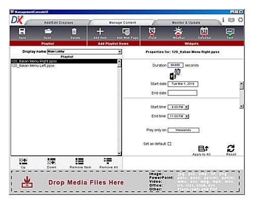 DisplayIt!Xpress Content Management Software, 1 License for 1 Player - Image 3