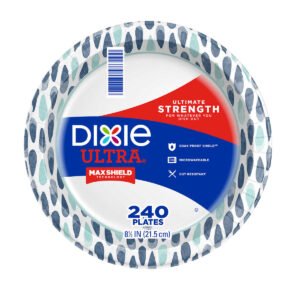 Dixie Ultra Paper Plate, 8.5", 240 ct