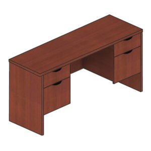 Double Pedestal Credenza