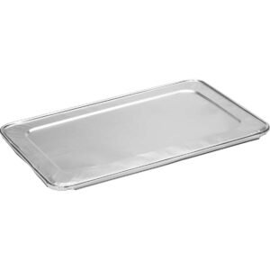 Durable Packaging Half-Size Aluminum Foil Lid, 100 ct