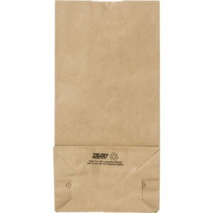 Duro Bag #20 Recycled Paper Bag, Kraft, 500 ct