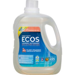 ECOS Hypoallergenic Liquid Laundry Detergent, Magnolia & Lily, 225 fl oz