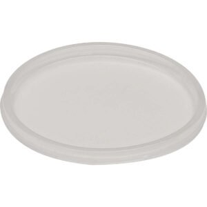 Fabri-Kal Plastic Deli Container Lid, 6-32 oz, Clear, 500 ct