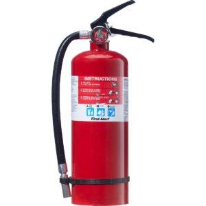 First Alert Heavy Duty Professional Grade Fire Extinguisher, 5 lbs