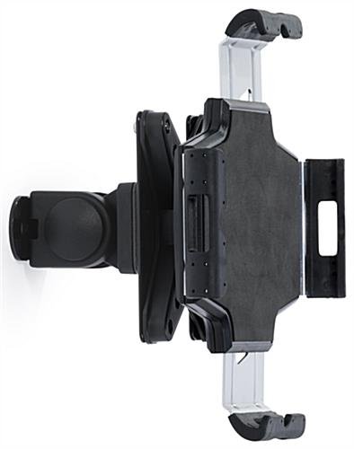 FlexStand iPad Wall Mount w/ Tilting Bracket, Rotating, Clamp & Lock - Black - Image 2