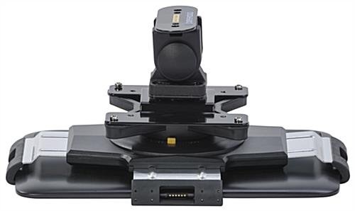 FlexStand iPad Wall Mount w/ Tilting Bracket, Rotating, Clamp & Lock - Black - Image 3